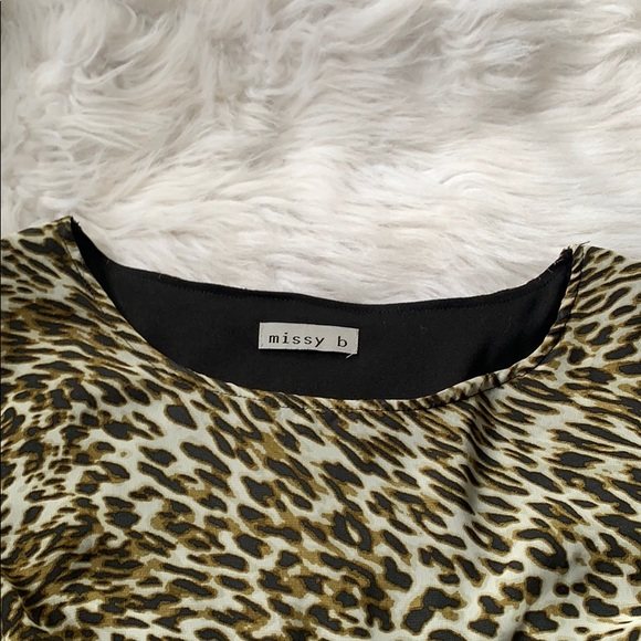 MISSY B Chiffon Top - Picture 4 of 4